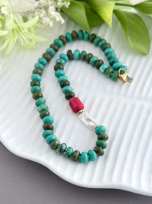Turquoise Swing Necklace