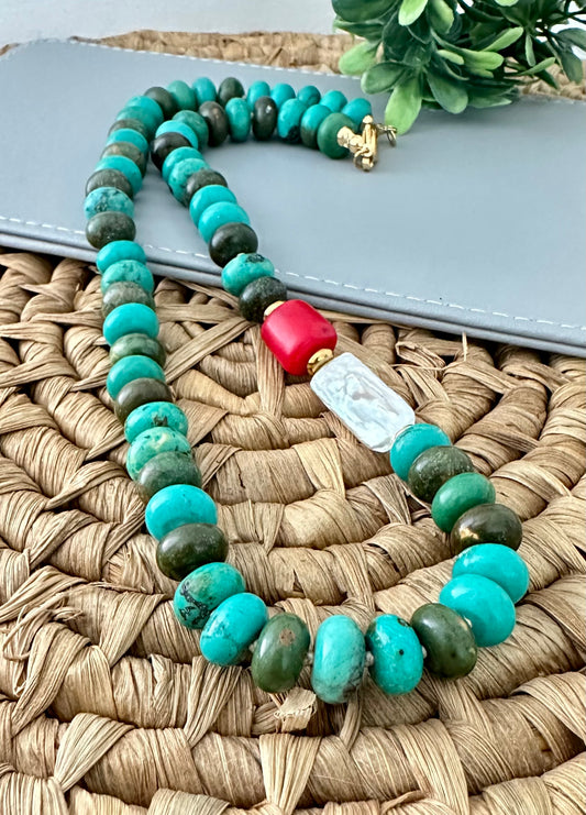 Turquoise Swing Necklace