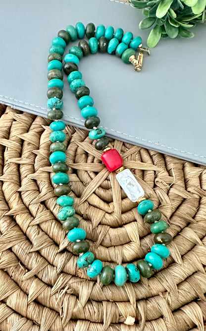 Turquoise Swing Necklace