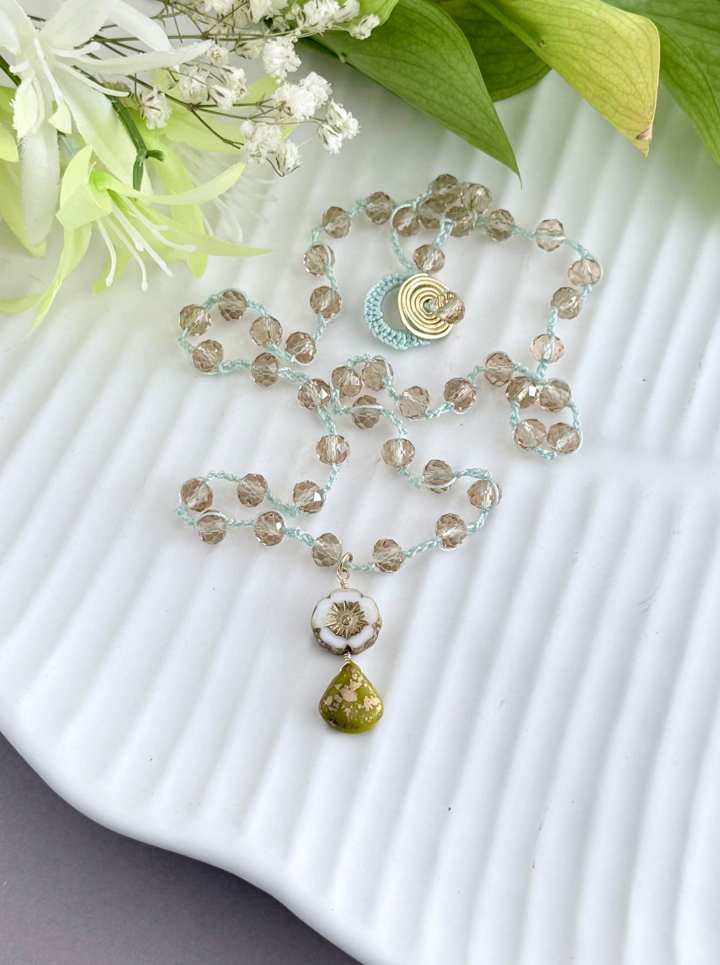 Hibiscus Necklace
