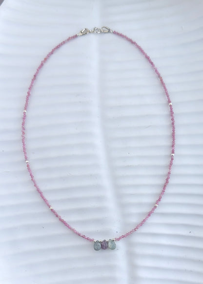 Rosé Aura Necklace