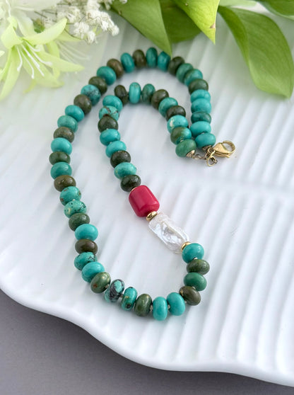 Turquoise Swing Necklace