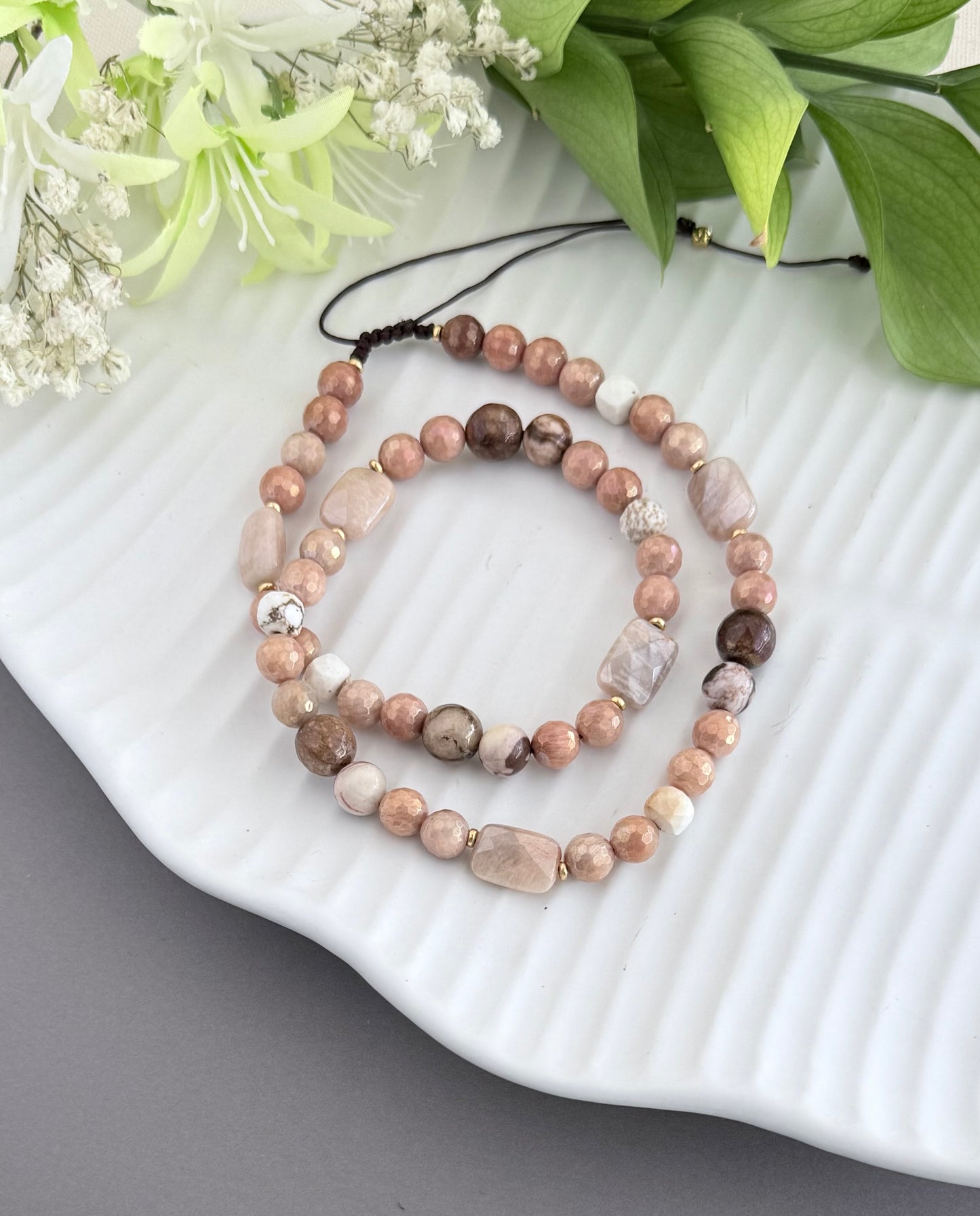 Sweet almonds necklace