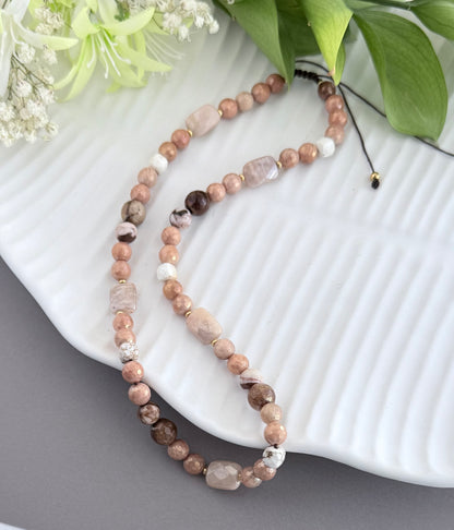 Sweet almonds necklace
