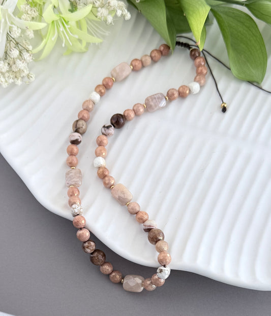 Sweet almonds necklace