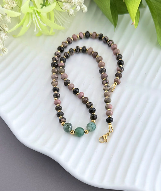 Autumn scape necklace