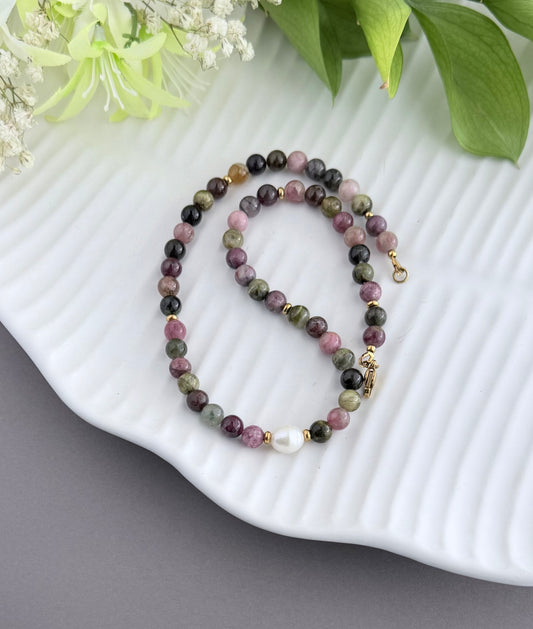 Watermelon Pink Necklace