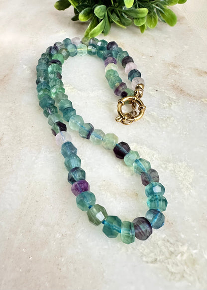 Mystique Fluorite Necklace