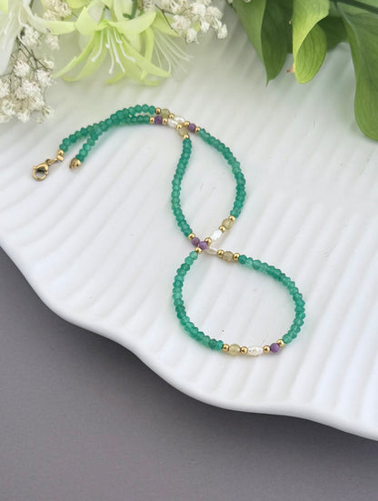 Green Onyx necklace