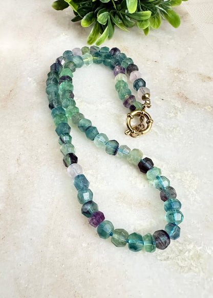 Mystique Fluorite Necklace