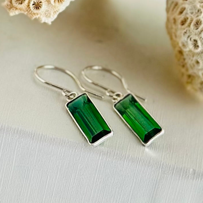 Emerald earrings