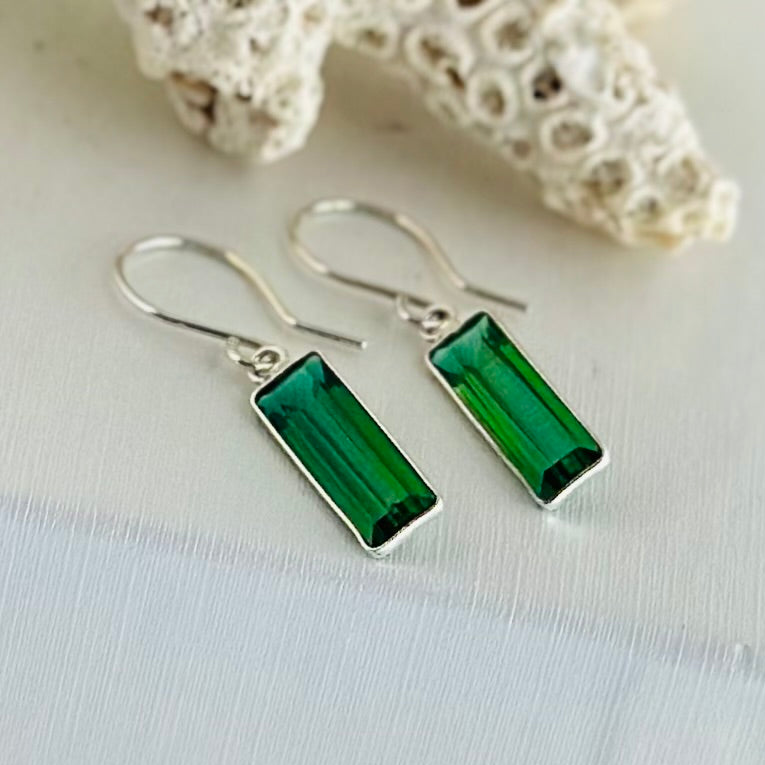 Emerald earrings