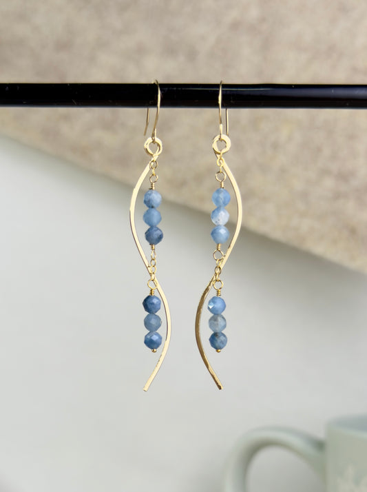 Aquamarine Dangle earrings