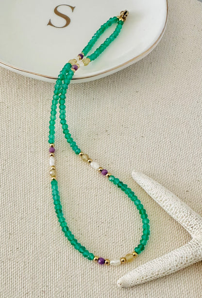 Green Onyx necklace