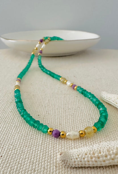 Green Onyx necklace