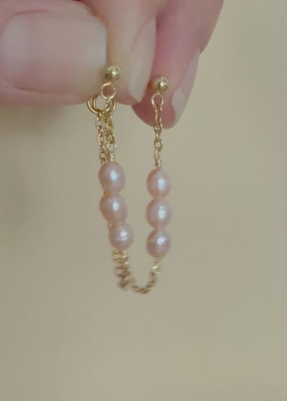 Blush Pearl Earrings