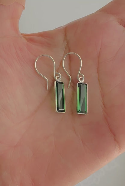 Emerald earrings