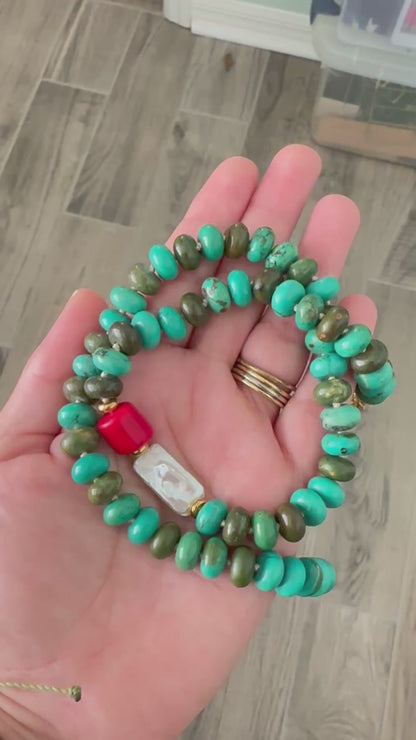Turquoise Swing Necklace